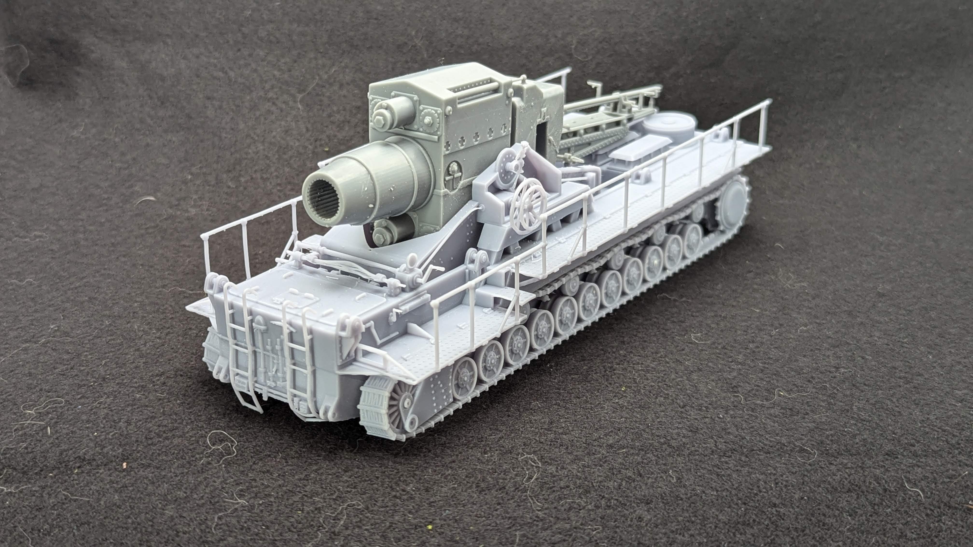 Self-propelled siege mortar Karl Gerat VI "Ziu" 040 (Mörser Karl) + Karl Gerat V "Loki" 041 (Germany, WW2)